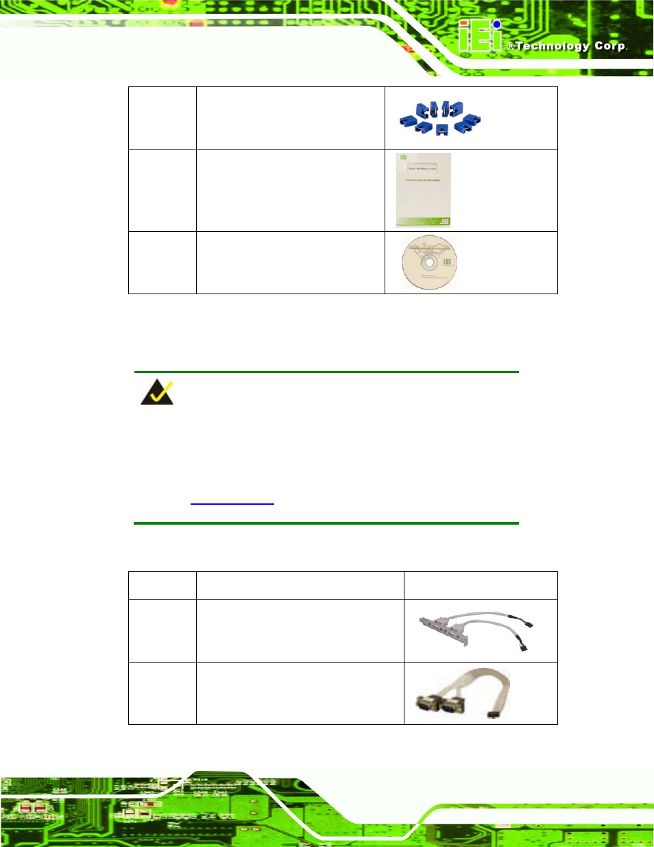 2 optional items | IEI Integration KINO-9652 v1.11 User Manual | Page 57 / 264