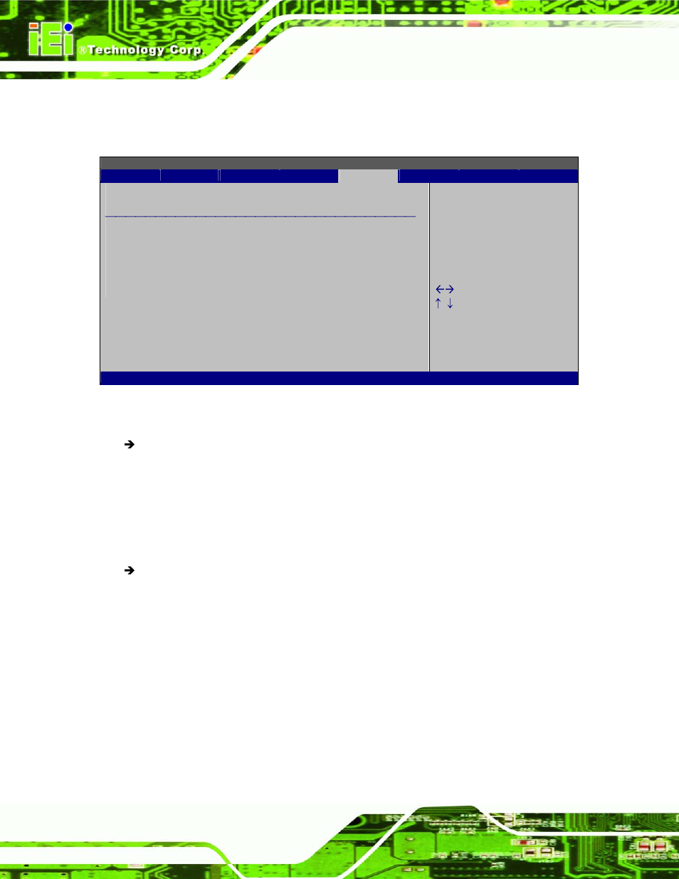 6 security, Ecurity, Bios menu 17: security | IEI Integration KINO-GM45A User Manual | Page 108 / 129
