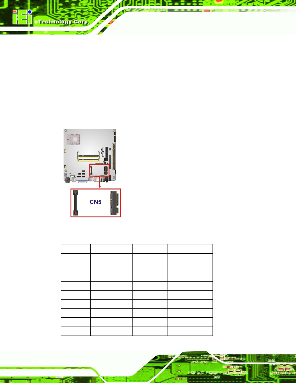 9 pcie mini card slot, Figure 3-10: pcie mini card slot location | IEI Integration KINO-GM45A User Manual | Page 38 / 129