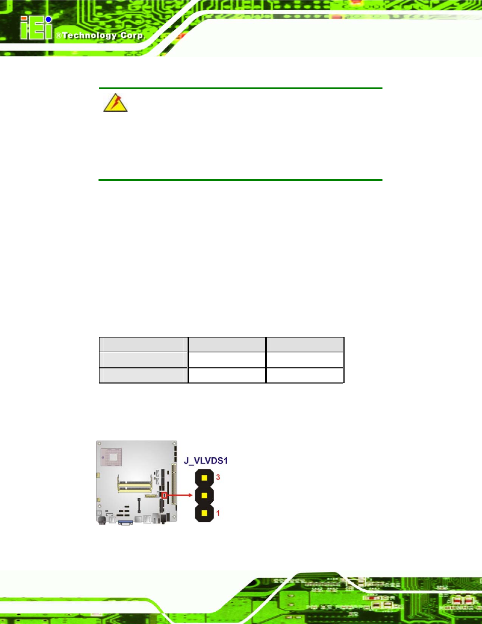5 lvds voltage selection | IEI Integration KINO-GM45A User Manual | Page 68 / 129