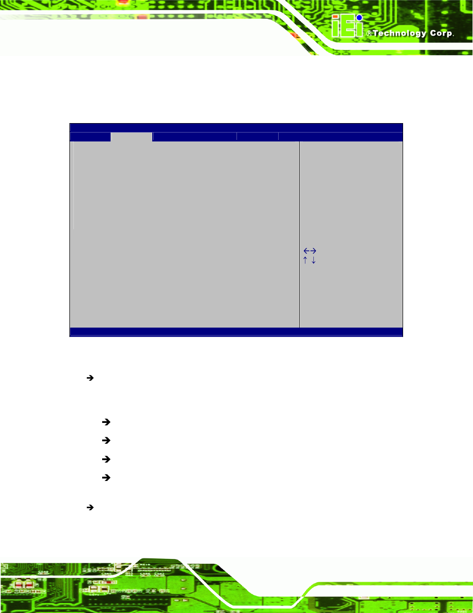 1 console redirection settings | IEI Integration KINO-QM57A User Manual | Page 103 / 164