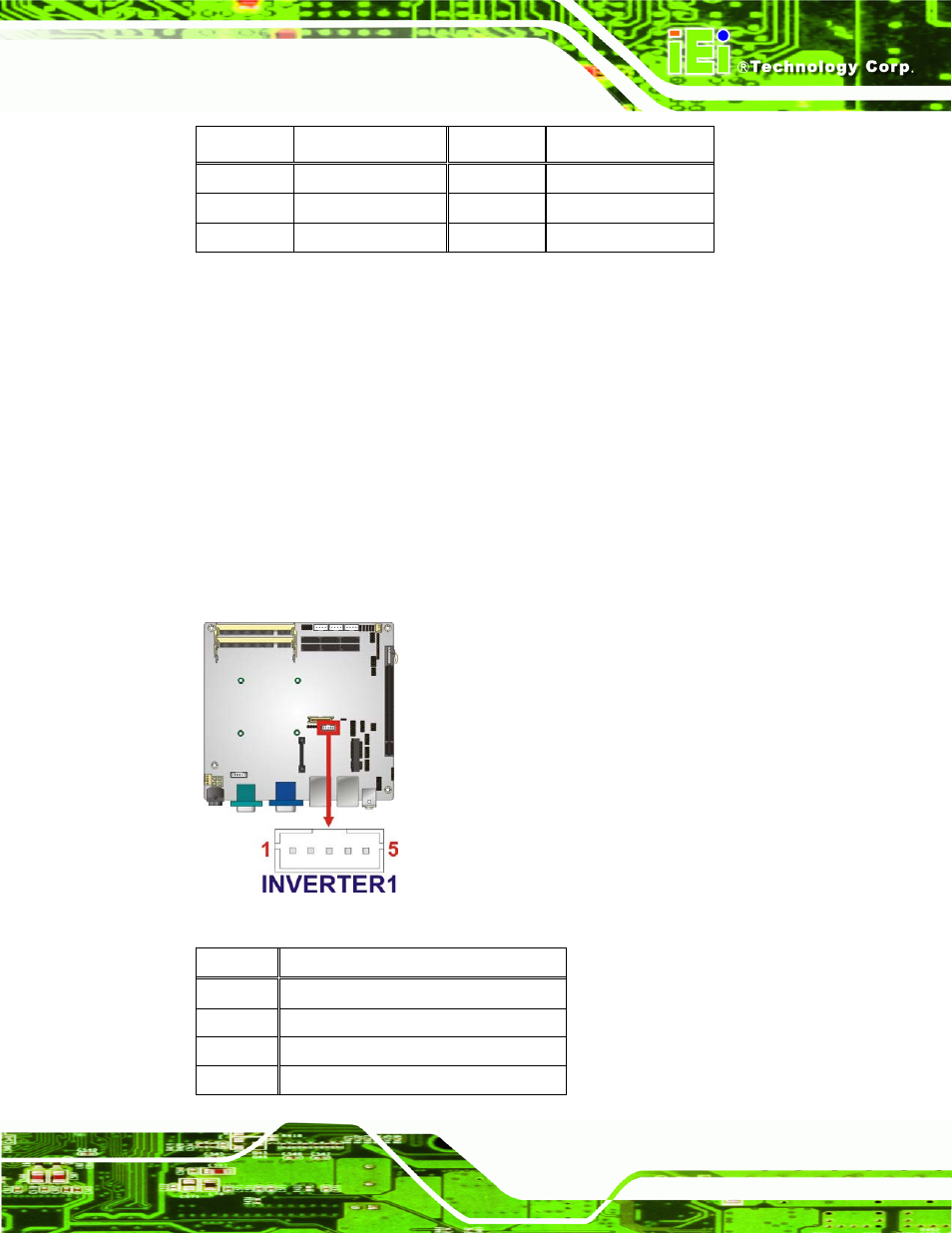 2 backlight inverter connector | IEI Integration KINO-QM57A User Manual | Page 33 / 164
