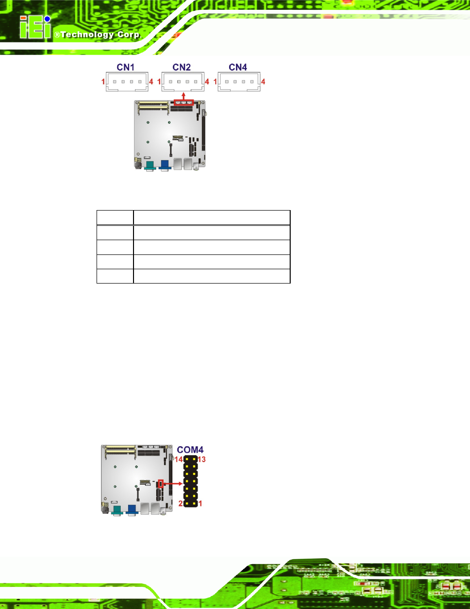 16 serial port connector (rs-232/422/485) | IEI Integration KINO-QM57A User Manual | Page 48 / 164