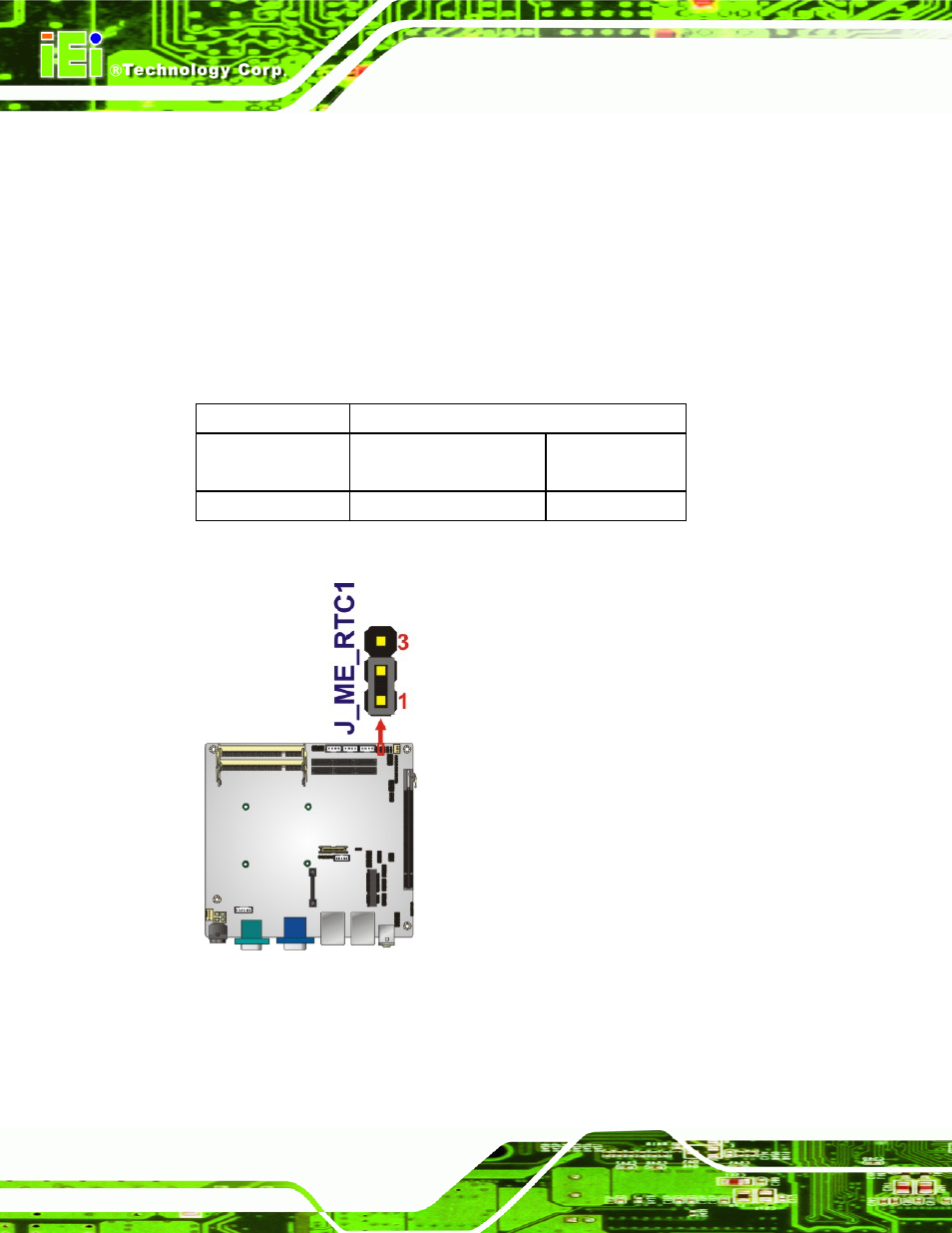 6 me rtc register jumper | IEI Integration KINO-QM57A User Manual | Page 74 / 164