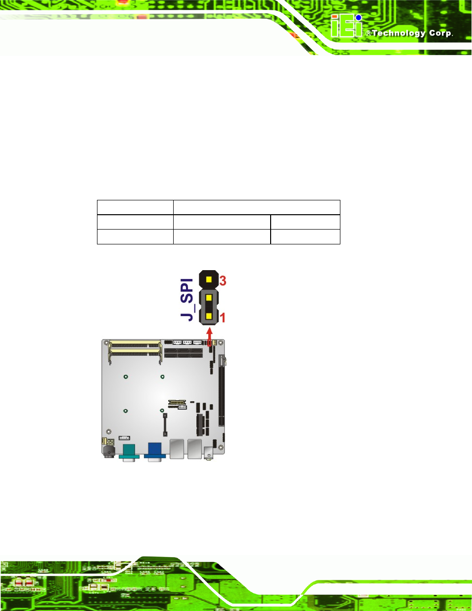 7 spi rom program select jumper | IEI Integration KINO-QM57A User Manual | Page 75 / 164