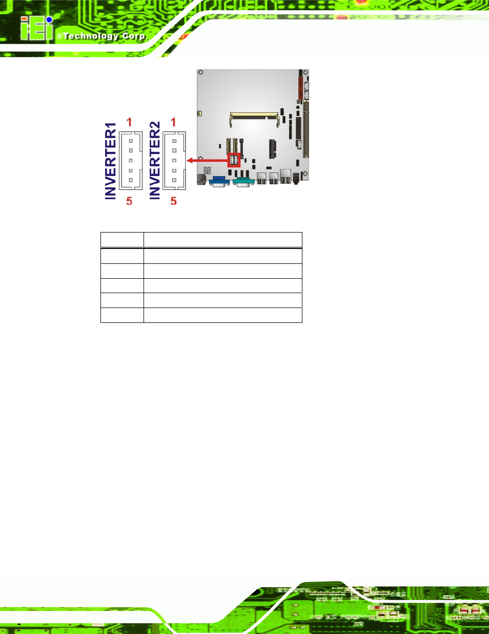 10 lvds1 lcd connector, Table 3-11: lcd backlight connector pinouts | IEI Integration KINO-945GSE2 User Manual | Page 40 / 150