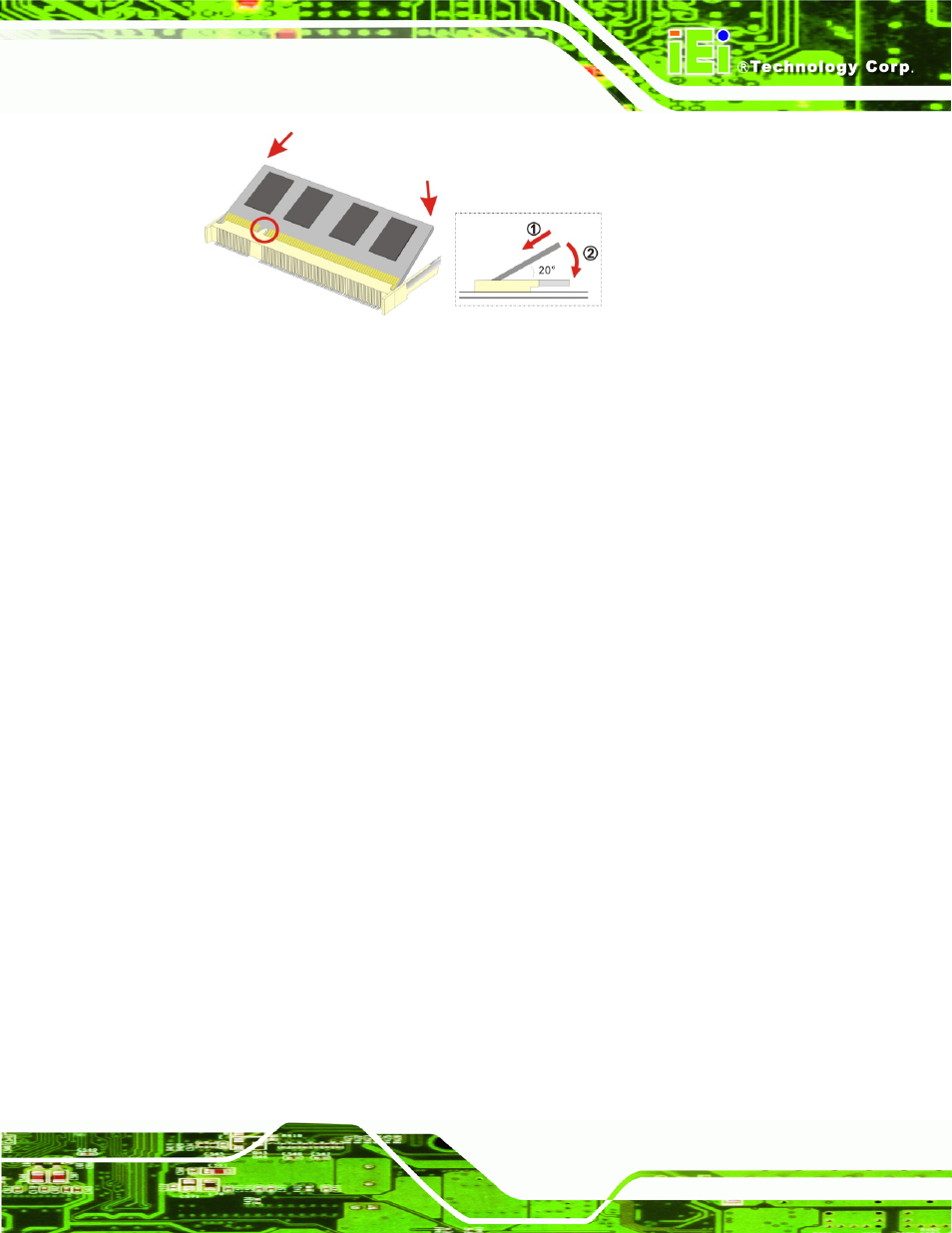 Figure 4-1: so-dimm installation | IEI Integration KINO-945GSE2 User Manual | Page 63 / 150