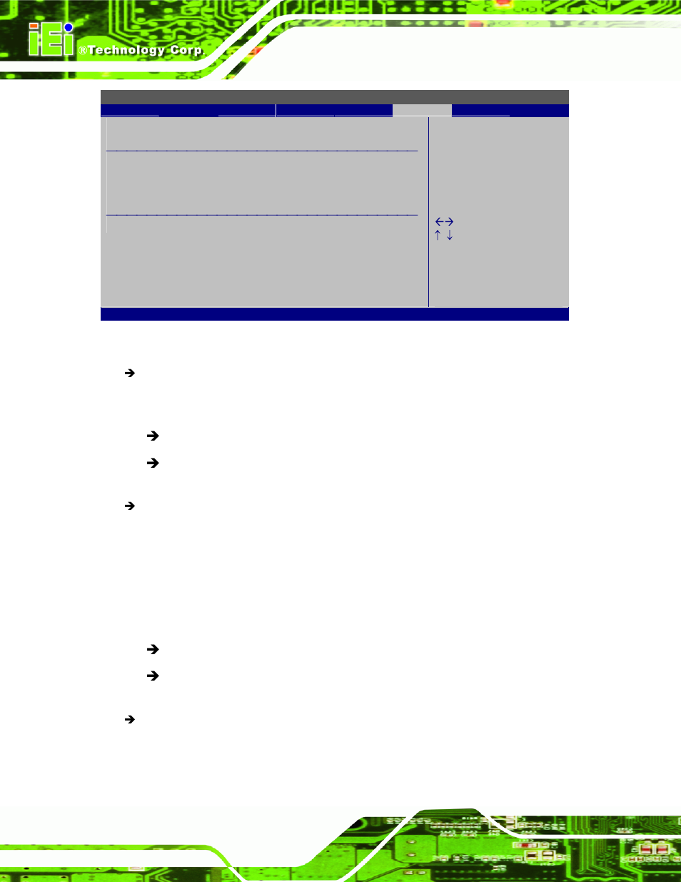 Bios menu 18: south bridge chipset configuration | IEI Integration KINO-G410 v1.03 User Manual | Page 102 / 148