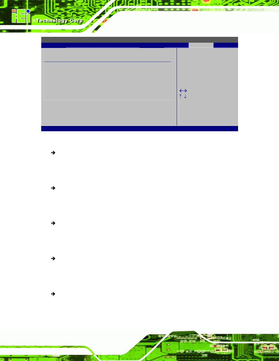 Bios menu 19: exit | IEI Integration KINO-G410 v1.03 User Manual | Page 104 / 148
