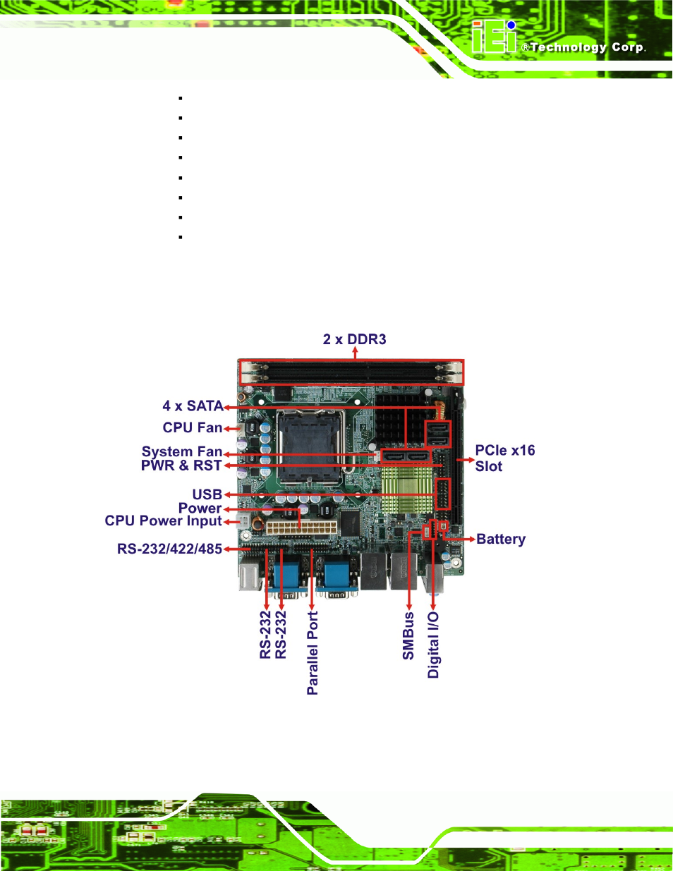 4 connectors, Onnectors, Figure 1-2: connectors | IEI Integration KINO-G410 v1.03 User Manual | Page 15 / 148