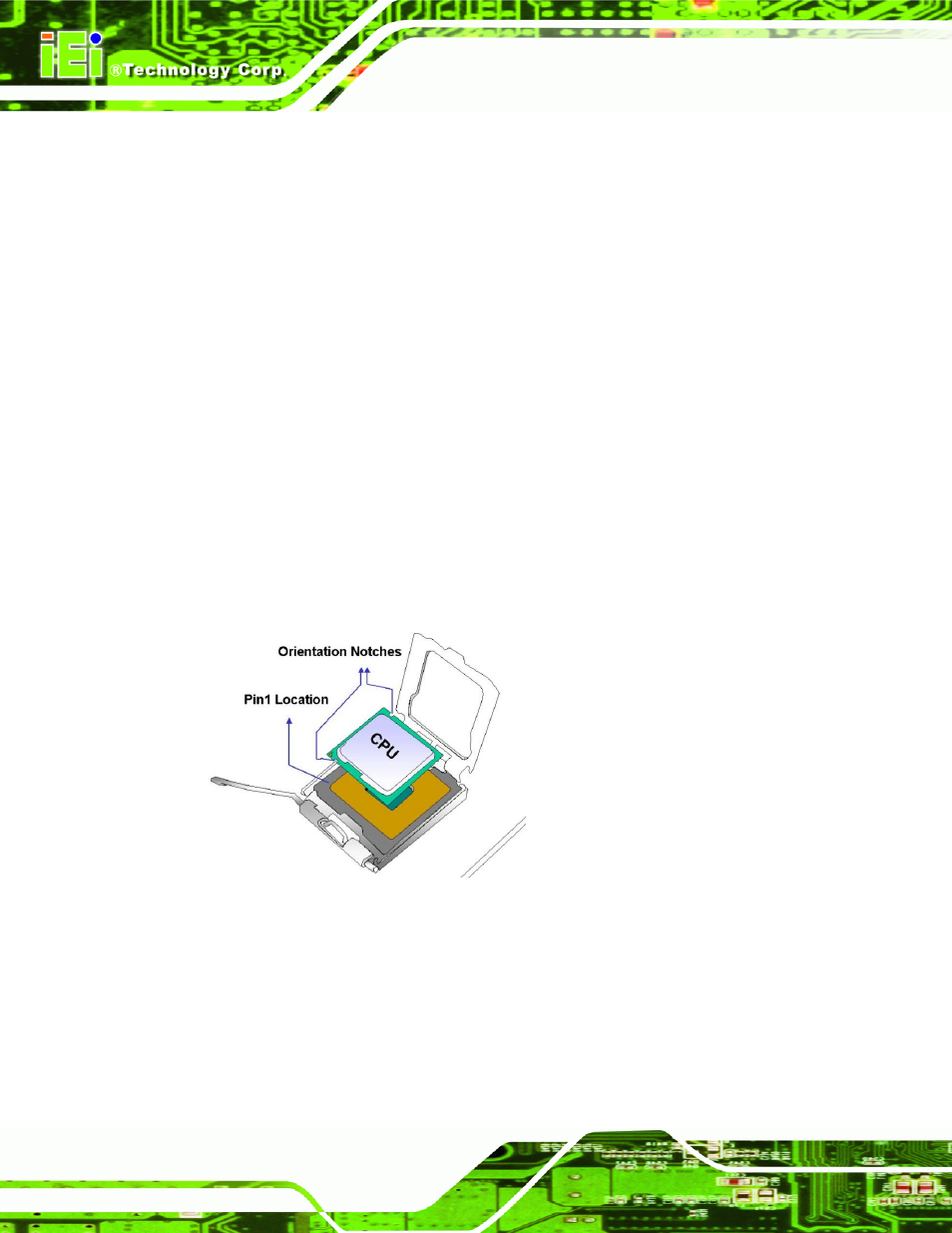 Figure 4-4: insert the socket lga775 cpu | IEI Integration KINO-G410 v1.03 User Manual | Page 52 / 148