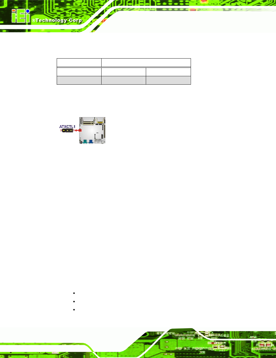 2 clear cmos jumper, Figure 4-4: at/atx power select jumper location, Table 4-2: at/atx power select jumper settings | See table 4-2, See figure 4-4 | IEI Integration KINO-PVN-D4251_D5251 User Manual | Page 58 / 146