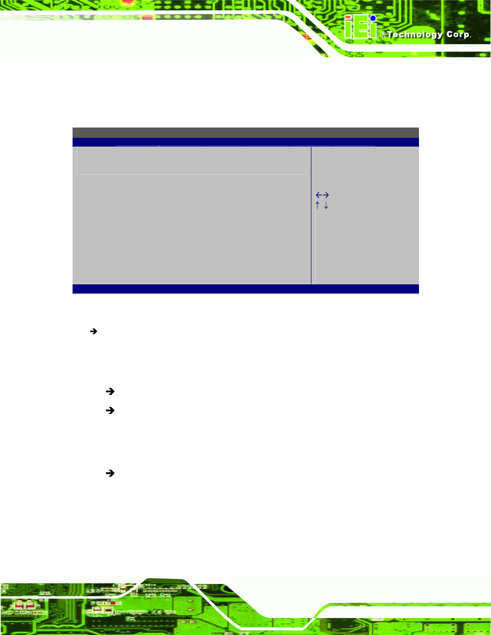 1 acpi settings, Bios menu 3: acpi settings | IEI Integration KINO-PVN-D4251_D5251 User Manual | Page 79 / 146