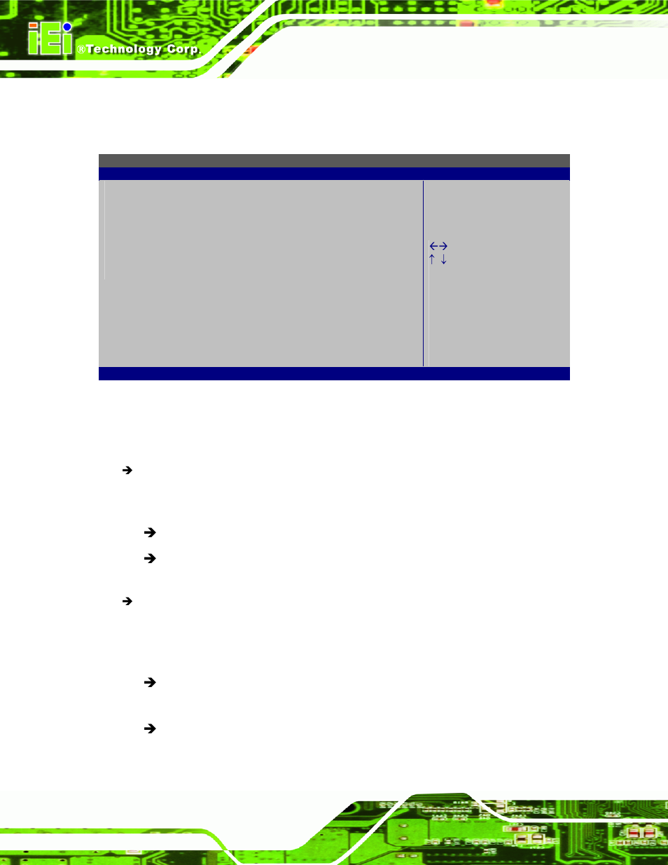 1 serial port 1 configuration, Bios menu 8: serial port n configuration menu | IEI Integration KINO-PVN-D4251_D5251 User Manual | Page 84 / 146