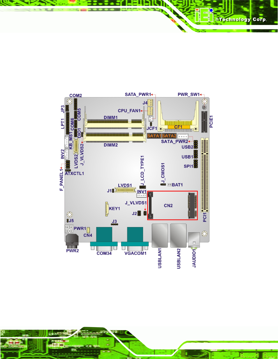 1 peripheral interface connectors | IEI Integration KINO-PV-D4252_D5252 User Manual | Page 27 / 163
