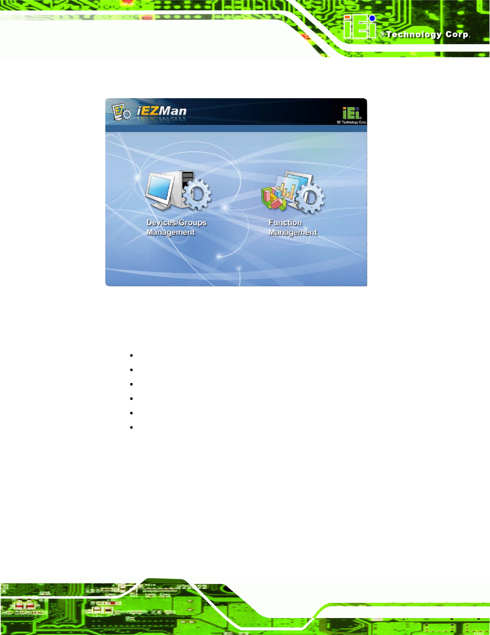 A.3 iei easy manager application, Anager, Pplication | IEI Integration KINO-QM670 v1.04 User Manual | Page 128 / 185
