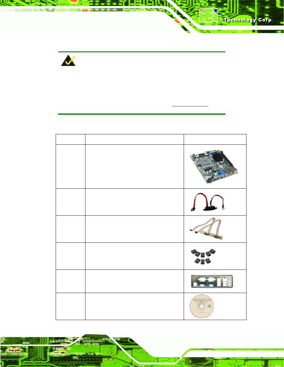 3 packing list, Acking | IEI Integration KINO-QM670 v1.04 User Manual | Page 26 / 185