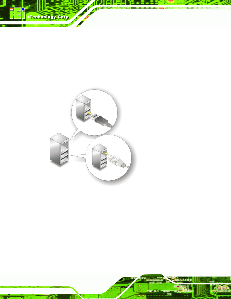 Figure 4-17: lan connection | IEI Integration KINO-QM670 v1.04 User Manual | Page 83 / 185