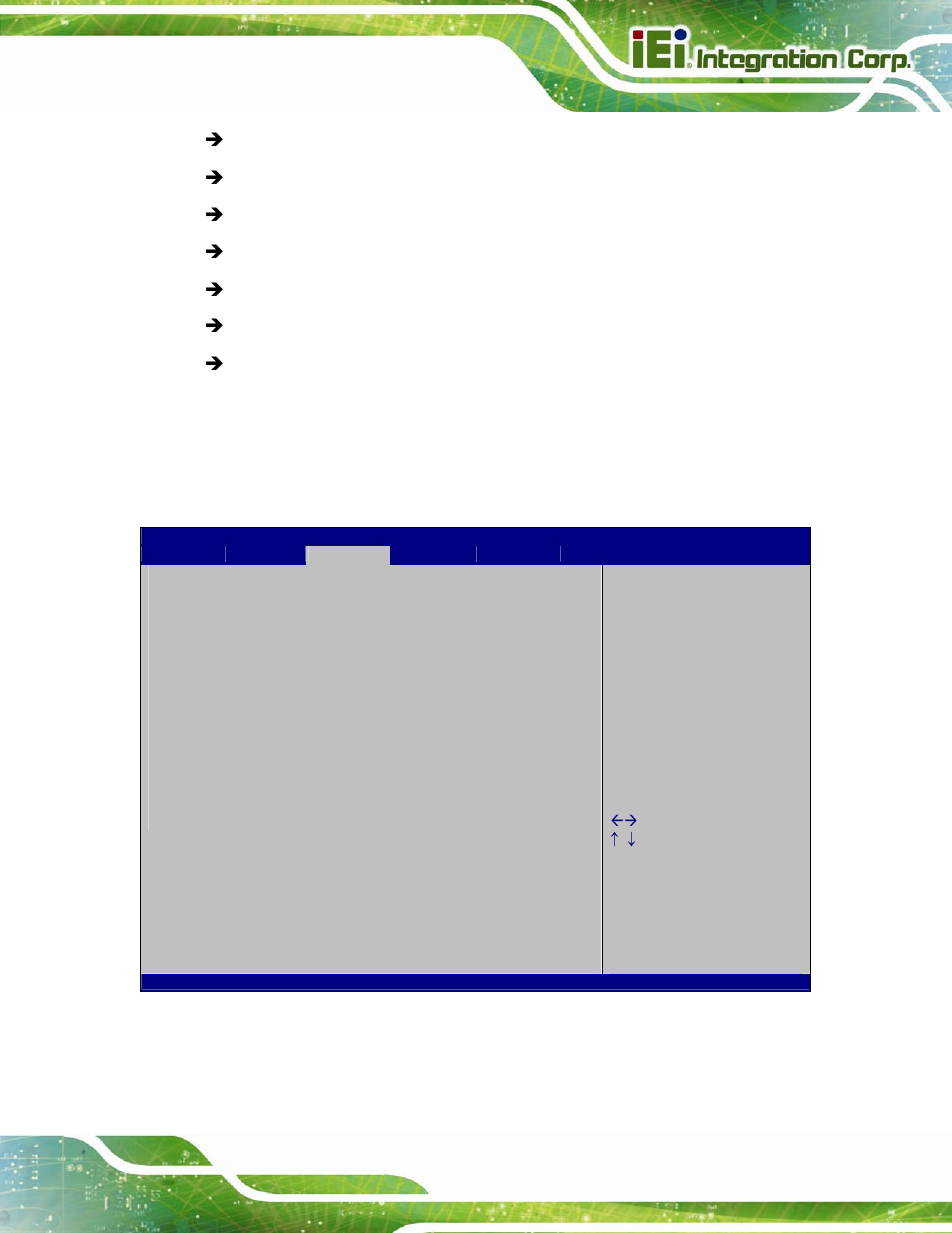 2 southbridge configuration, Bios menu 18: southbridge chipset configuration | IEI Integration KINO-QM670 v2.01 User Manual | Page 116 / 186