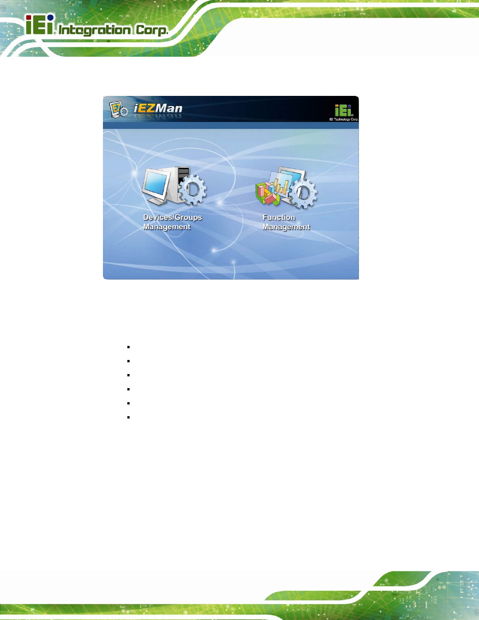A.3 iei easy manager application, Anager, Pplication | IEI Integration KINO-QM670 v2.01 User Manual | Page 129 / 186