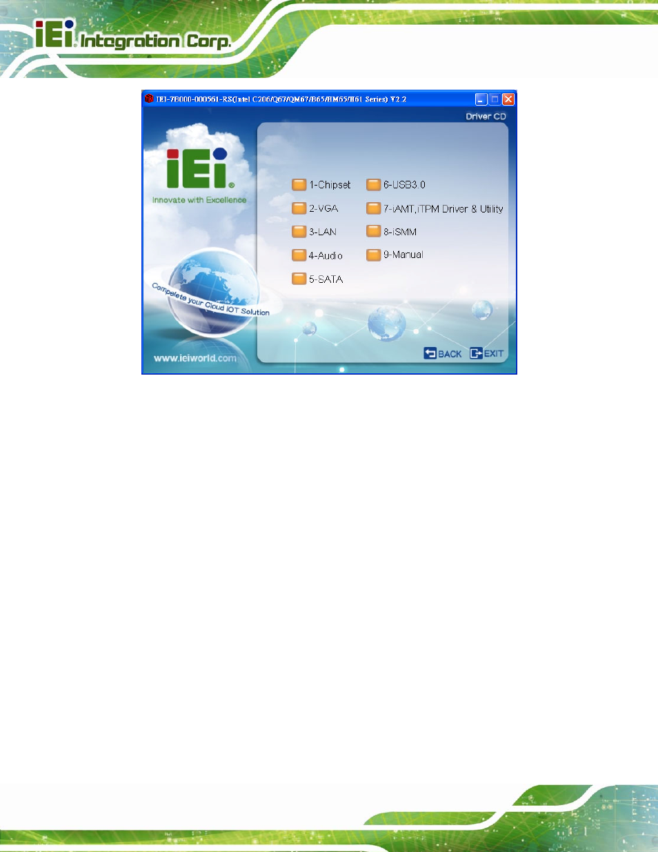 Figure 4-21: available drivers | IEI Integration KINO-QM670 v2.01 User Manual | Page 87 / 186