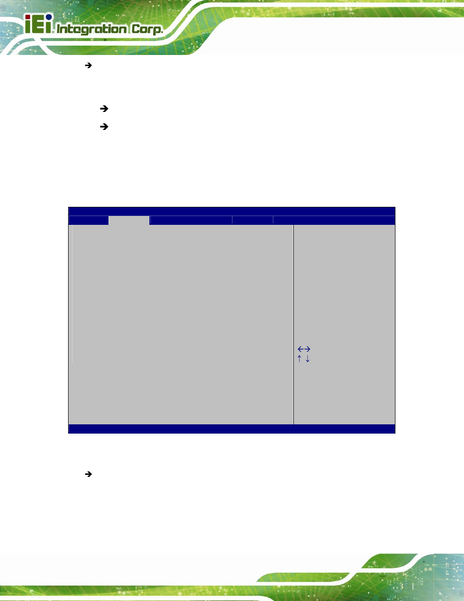 3 cpu configuration, Bios menu 5: cpu configuration | IEI Integration KINO-QM670 v2.01 User Manual | Page 95 / 186
