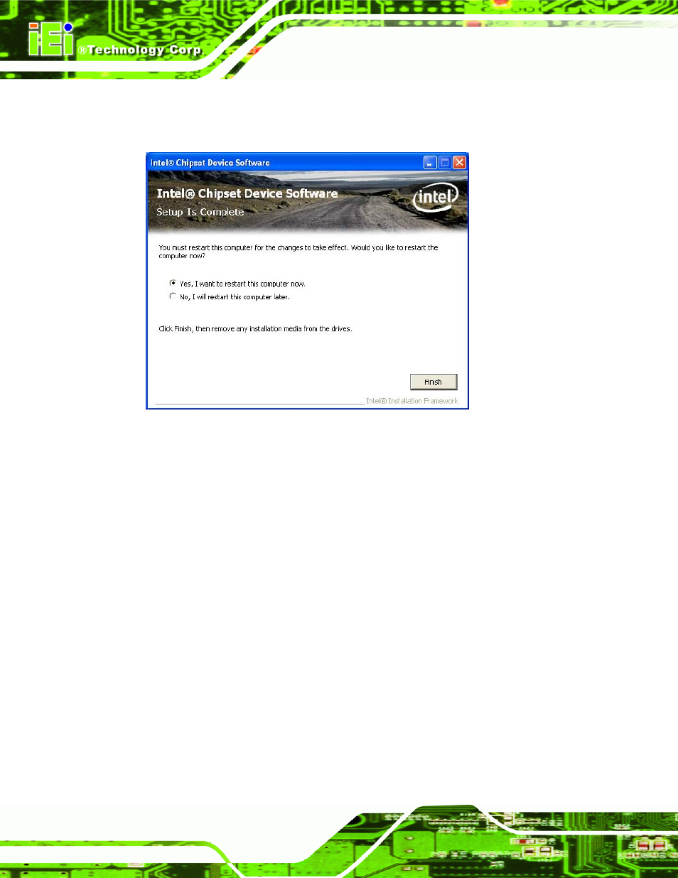 4 graphics driver installation, Raphics, River | Nstallation | IEI Integration KINO-DH610 User Manual | Page 112 / 162