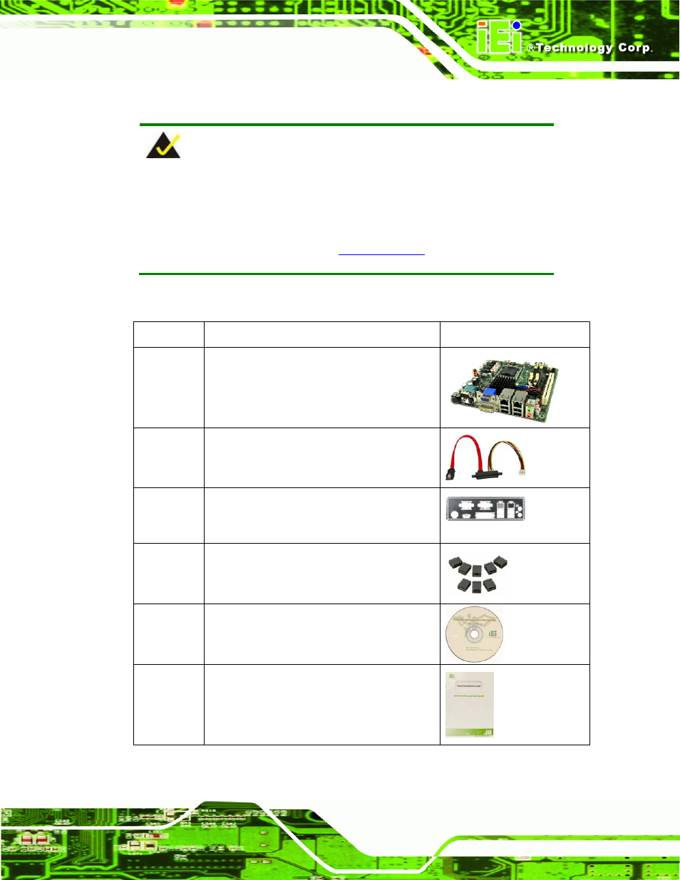 3 packing list, Acking | IEI Integration KINO-DH610 User Manual | Page 23 / 162