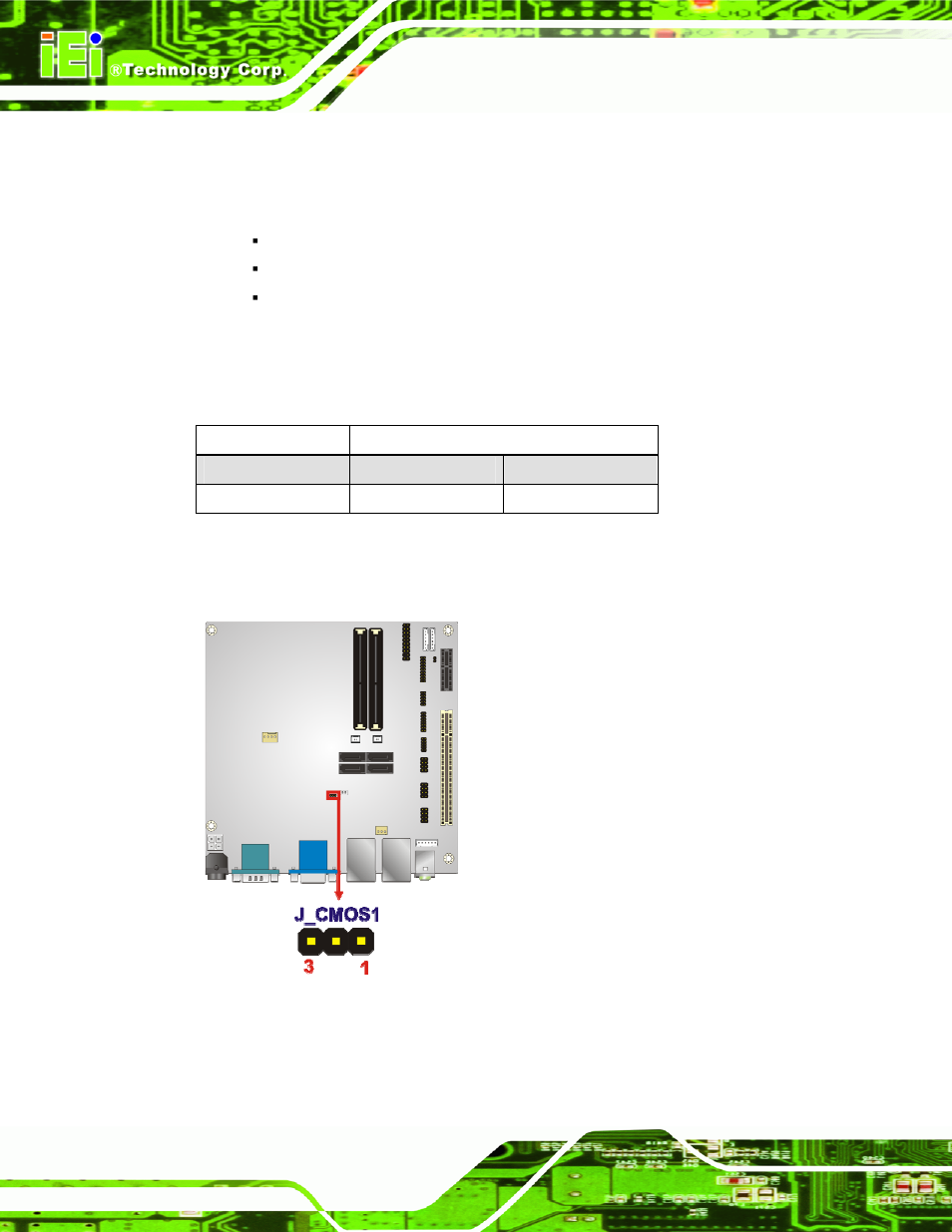 5 internal peripheral device connections, Nternal, Eripheral | Evice, Onnections, Figure 4-10: clear cmos jumper location, Table 4-3: clear cmos jumper settings | IEI Integration KINO-DH610 User Manual | Page 62 / 162