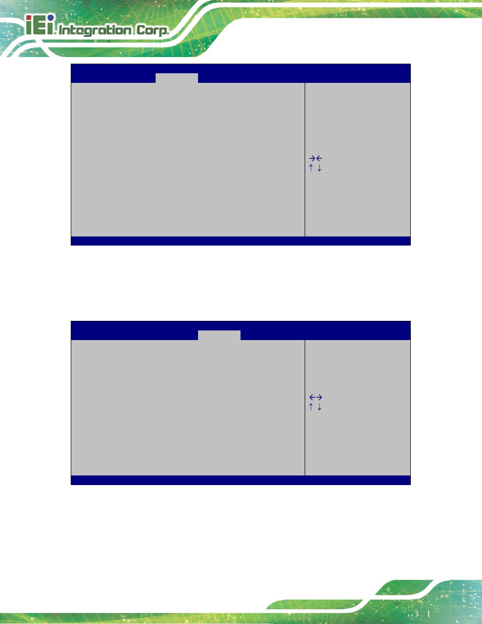 5 boot, Bios menu 20: memory configuration, Bios menu 21: boot | 5 bo o t | IEI Integration KINO-DH810 User Manual | Page 106 / 166