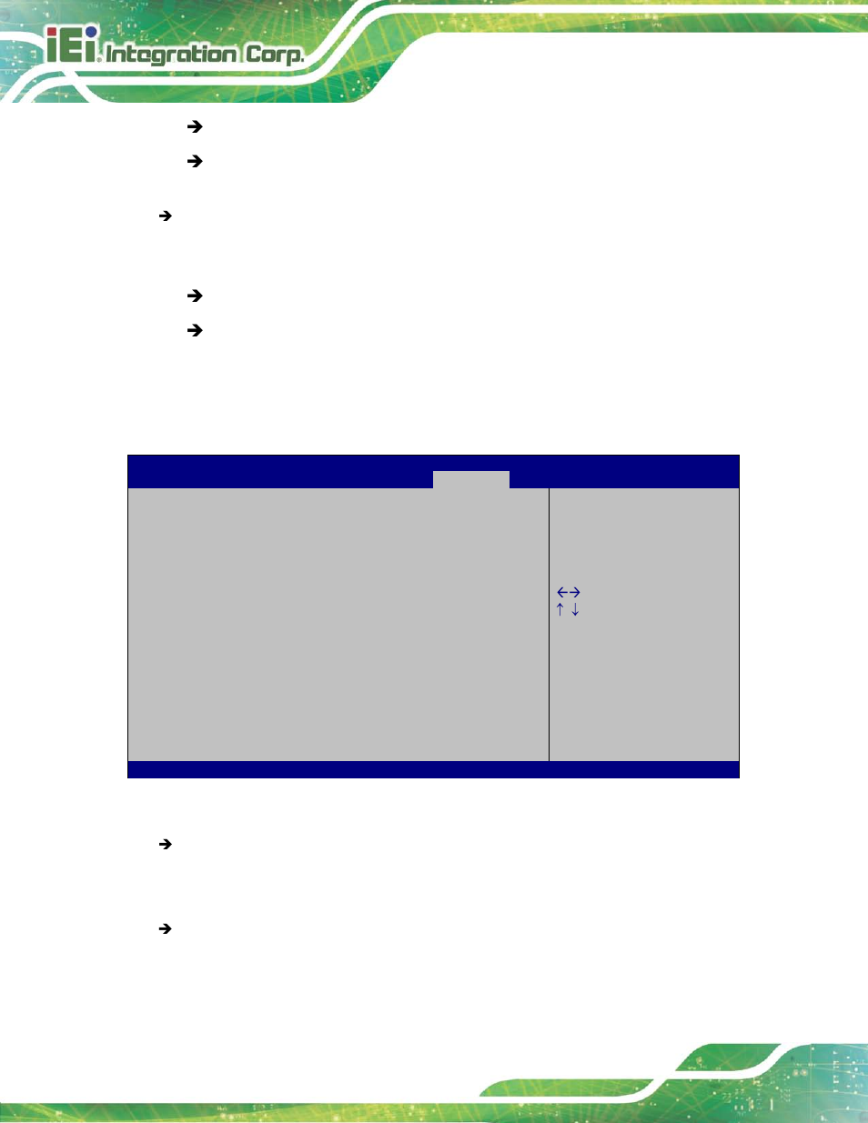 6 security, Ecurity, Bios menu 22: security | IEI Integration KINO-DH810 User Manual | Page 108 / 166