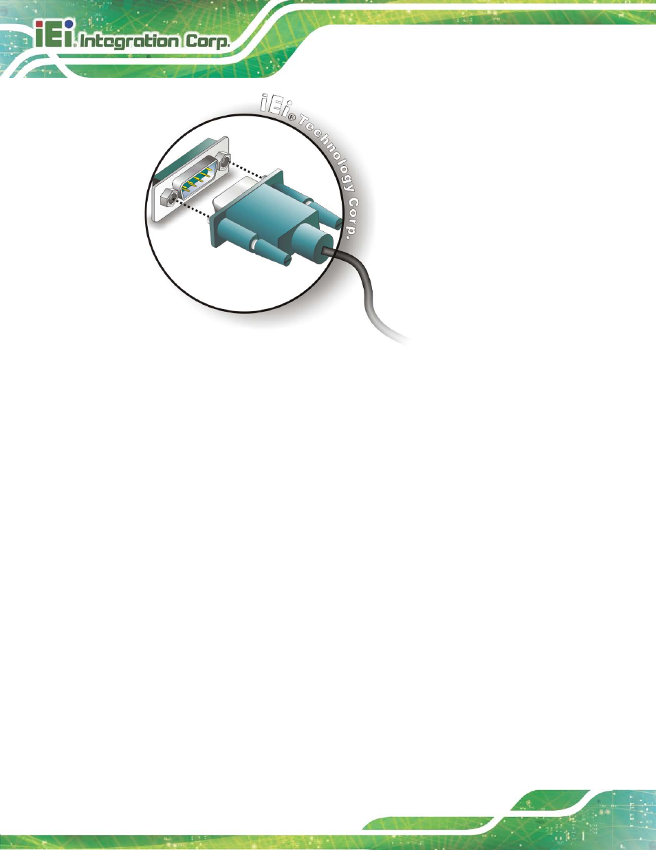 5 usb connection, Figure 4-11: serial device connector | IEI Integration KINO-DH810 User Manual | Page 70 / 166