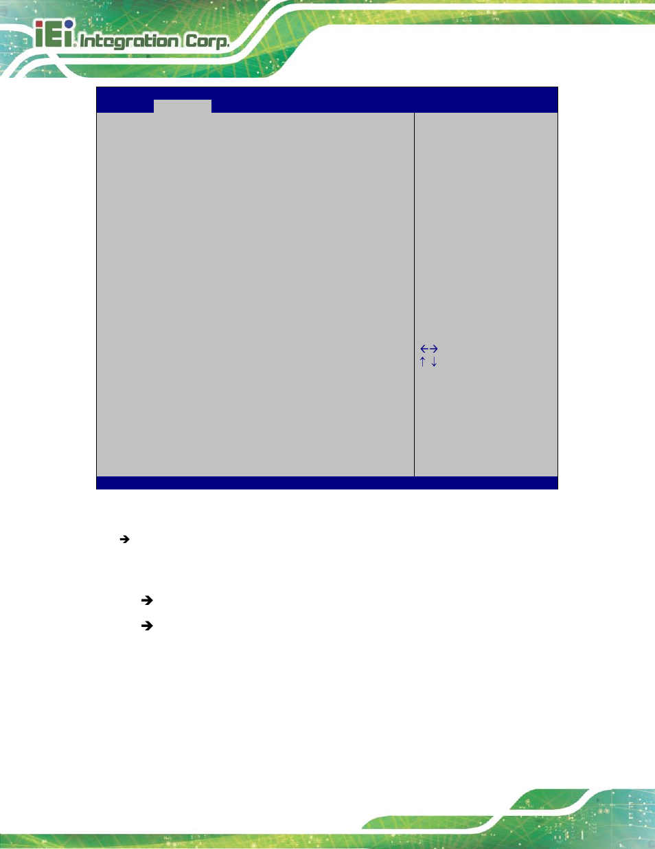 1 console redirection settings, Bios menu 12: serial port console redirection | IEI Integration KINO-DH810 User Manual | Page 96 / 166