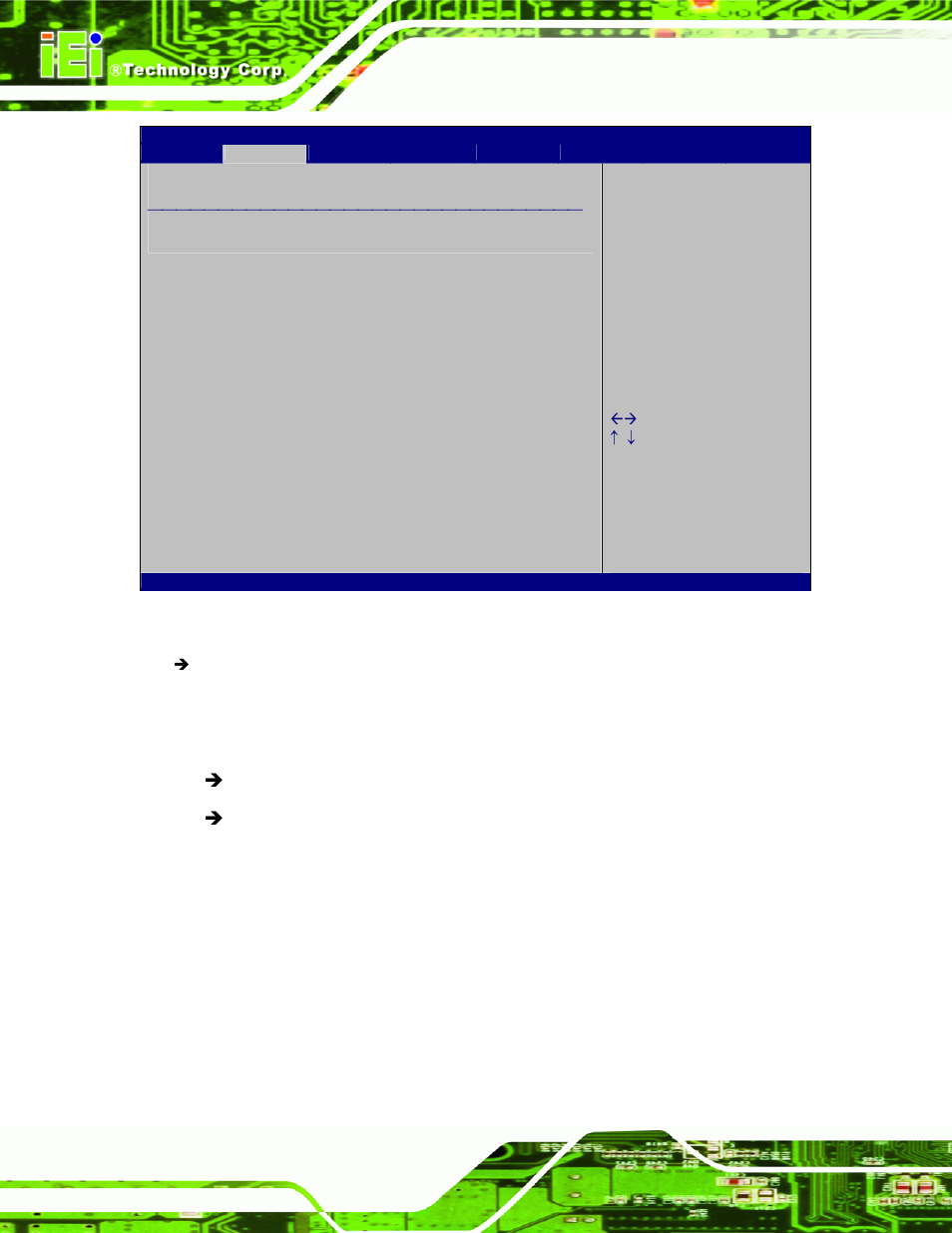 Bios menu 16: iei feature | IEI Integration KINO-AH612 User Manual | Page 93 / 165