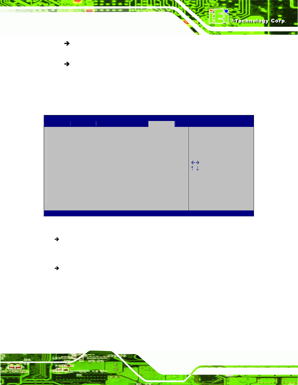 6 security, Ecurity, Bios menu 22: security | IEI Integration KINO-AH611 User Manual | Page 103 / 165