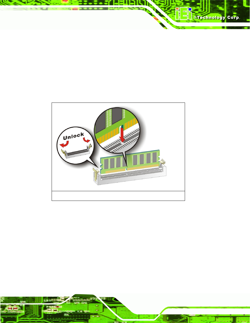3 dimm installation, Figure 4-7: dimm installation | IEI Integration KINO-AH611 User Manual | Page 61 / 165