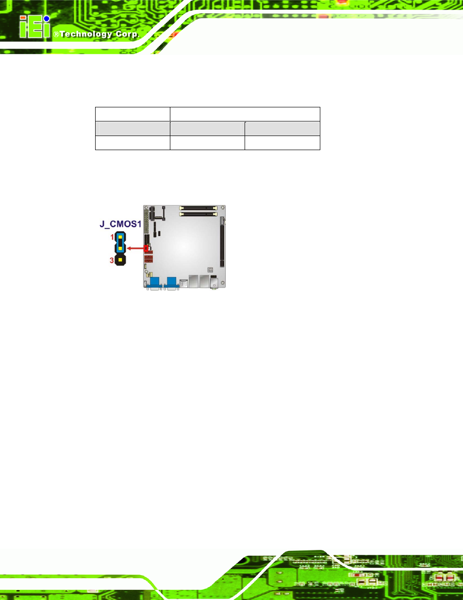 5 internal peripheral device connections, 1 sata drive connection, Nternal | Eripheral, Evice, Onnections, Figure 4-10: clear cmos jumper location, Table 4-3: clear cmos jumper settings | IEI Integration KINO-AH611 User Manual | Page 64 / 165