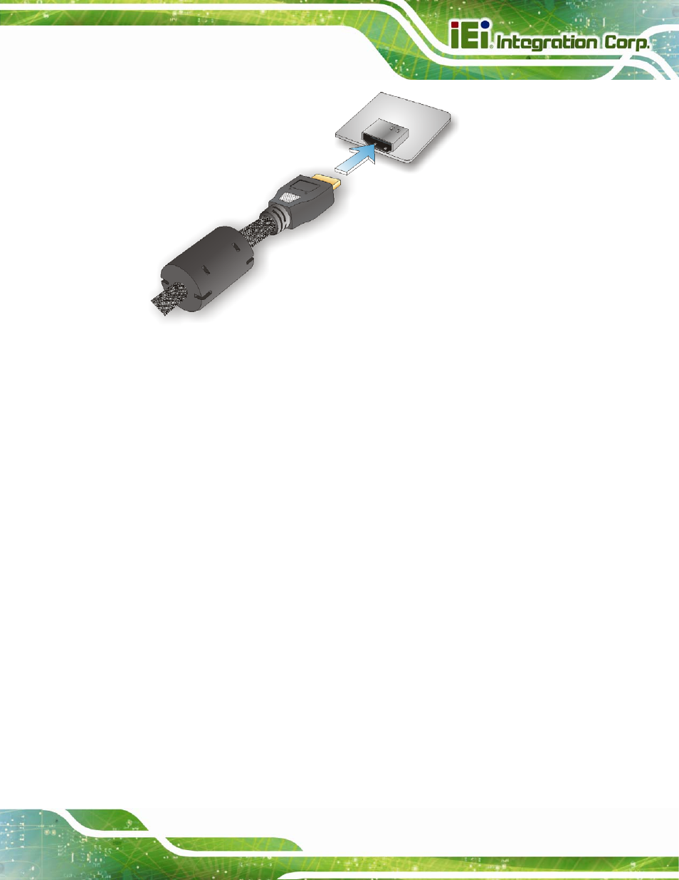 3 lan connection (single connector), Figure 4-13: hdmi connection | IEI Integration KINO-CV-D25501_N26001 User Manual | Page 77 / 167