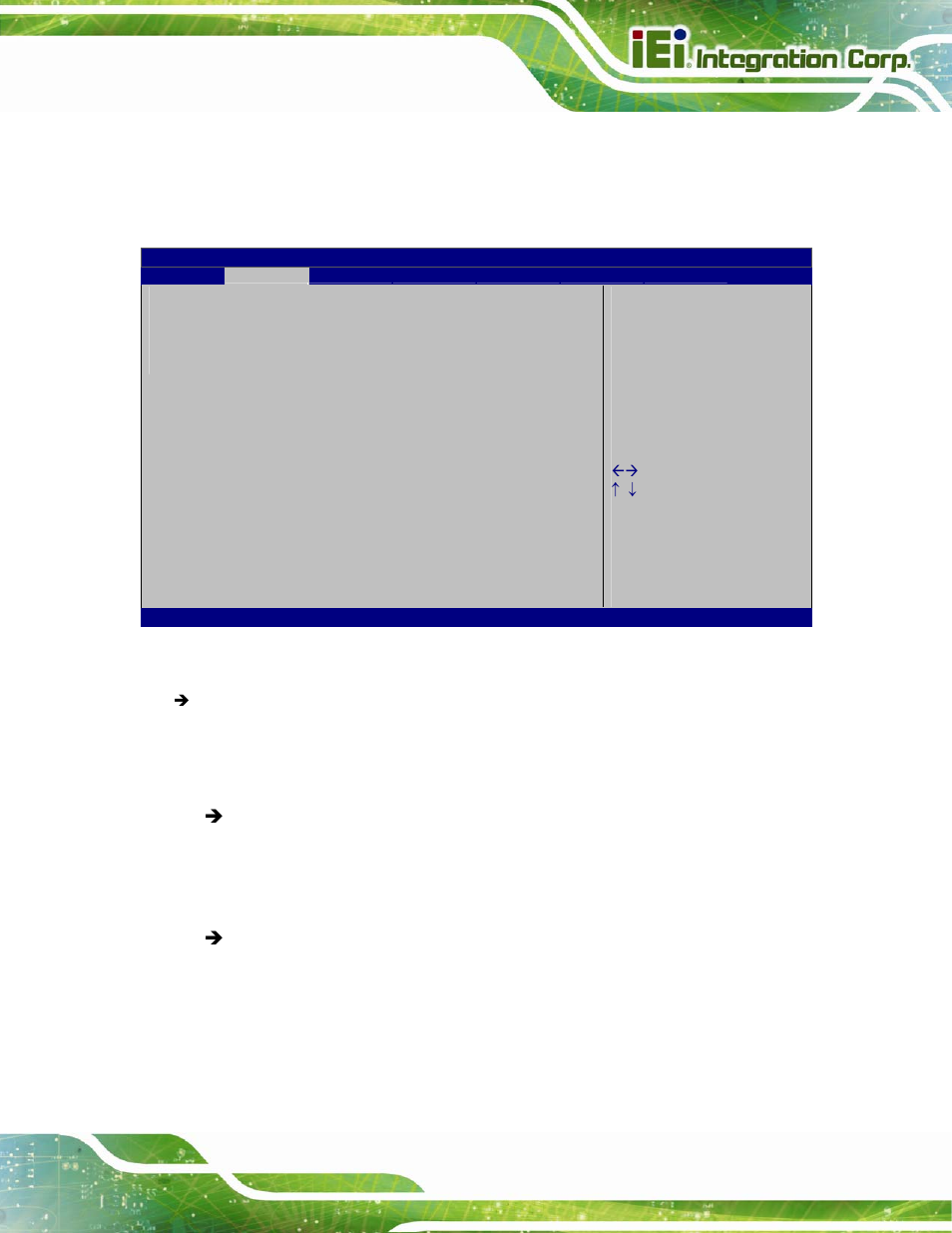 1 acpi configuration, Bios menu 3: acpi configuration | IEI Integration KINO-CV-D25501_N26001 User Manual | Page 89 / 167