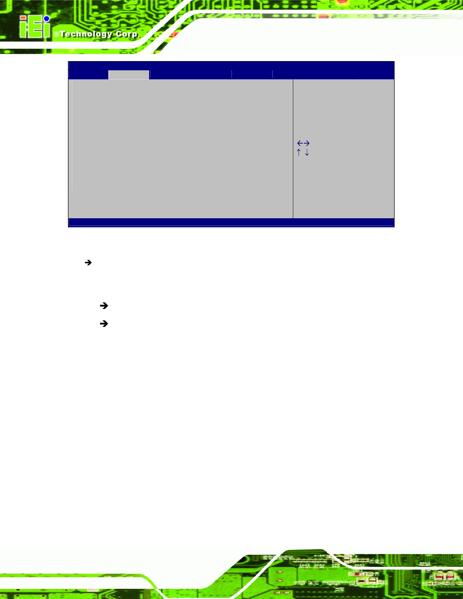 13 iei feature, Bios menu 16: serial port console redirection | IEI Integration KINO-QM770 User Manual | Page 116 / 208