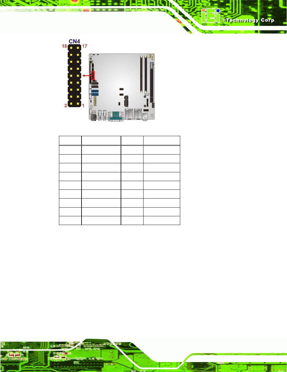 5 fan connector (cpu), Figure 3-6: bios debug port location, Table 3-6: ec debug port pinouts | IEI Integration KINO-QM770 User Manual | Page 37 / 208