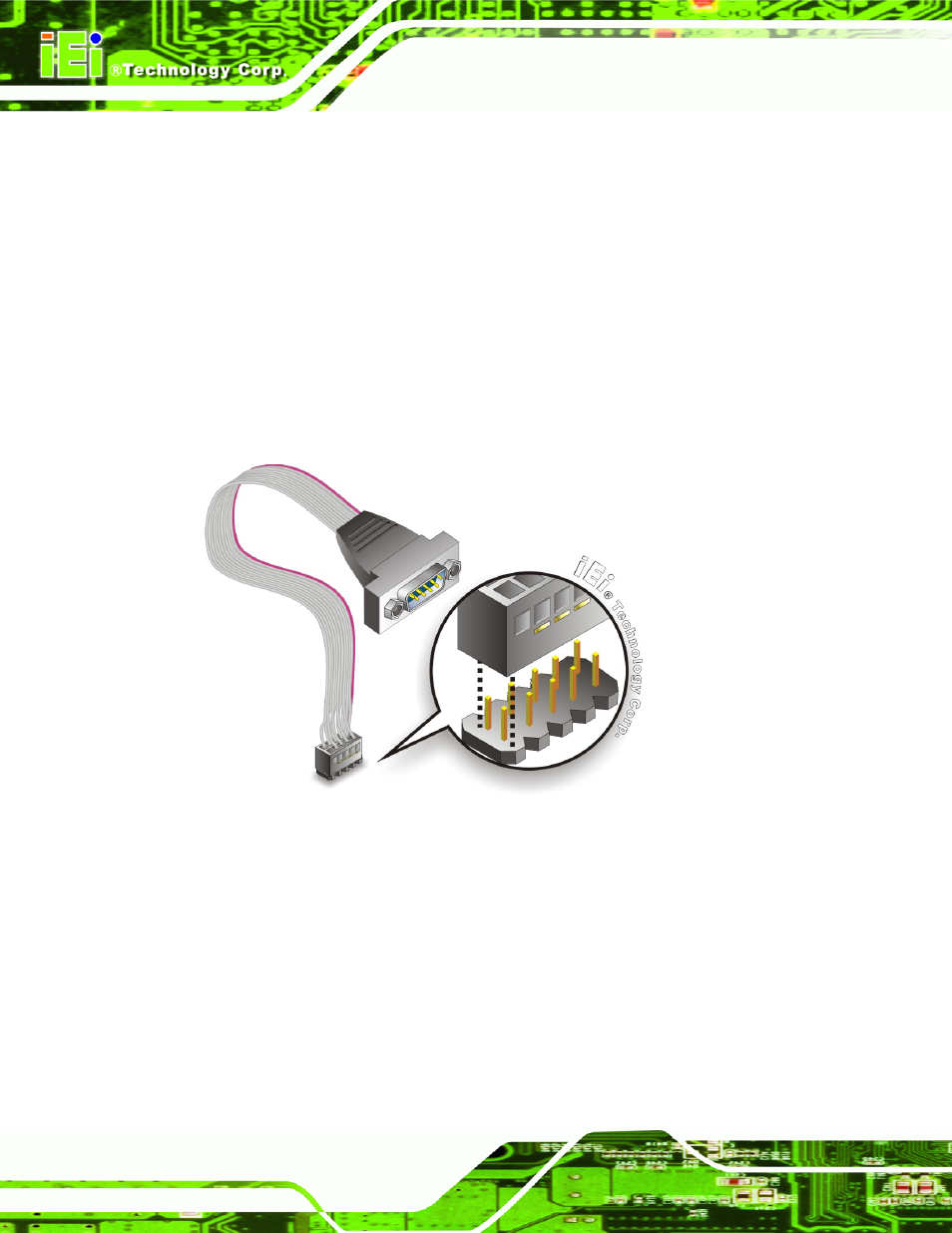 2 single rs-232 cable (w/o bracket), Figure 4-17: single rs-232 cable installation | IEI Integration KINO-QM770 User Manual | Page 88 / 208