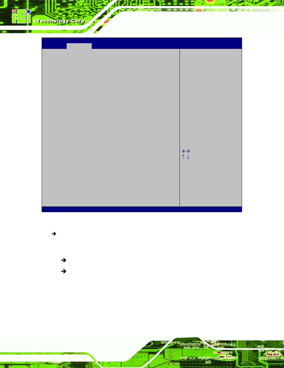 1 console redirection settings, Bios menu 14: serial port console redirection | IEI Integration KINO-AQ870 User Manual | Page 96 / 165