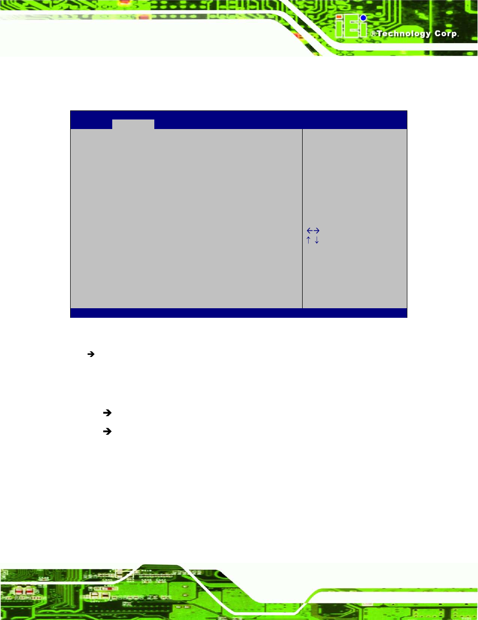 11 iei feature, Bios menu 16: iei feature | IEI Integration KINO-AQ870 User Manual | Page 99 / 165