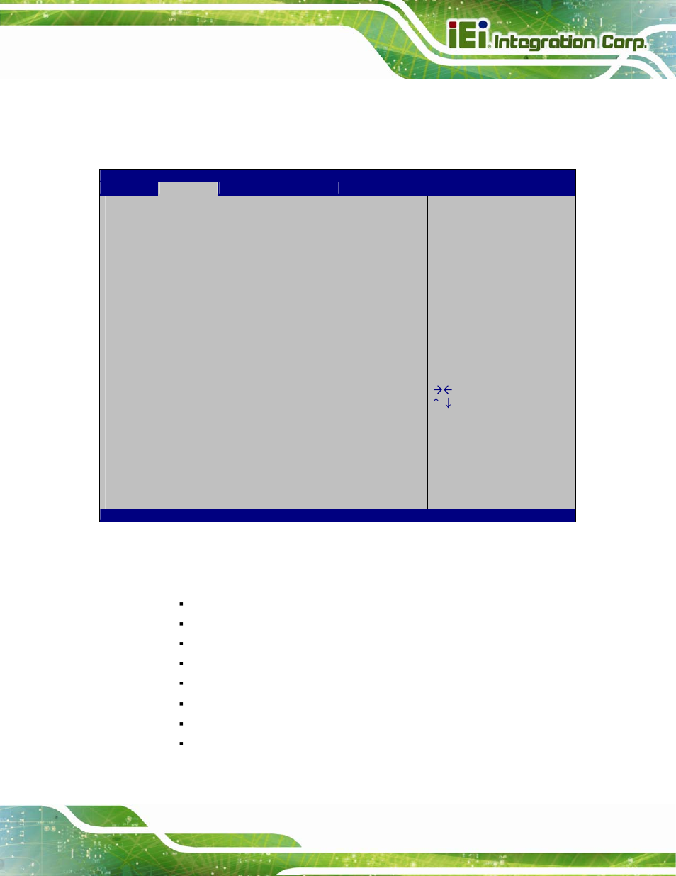 4 cpu configuration, Bios menu 6: cpu configuration | IEI Integration KINO-DQM871 User Manual | Page 103 / 213
