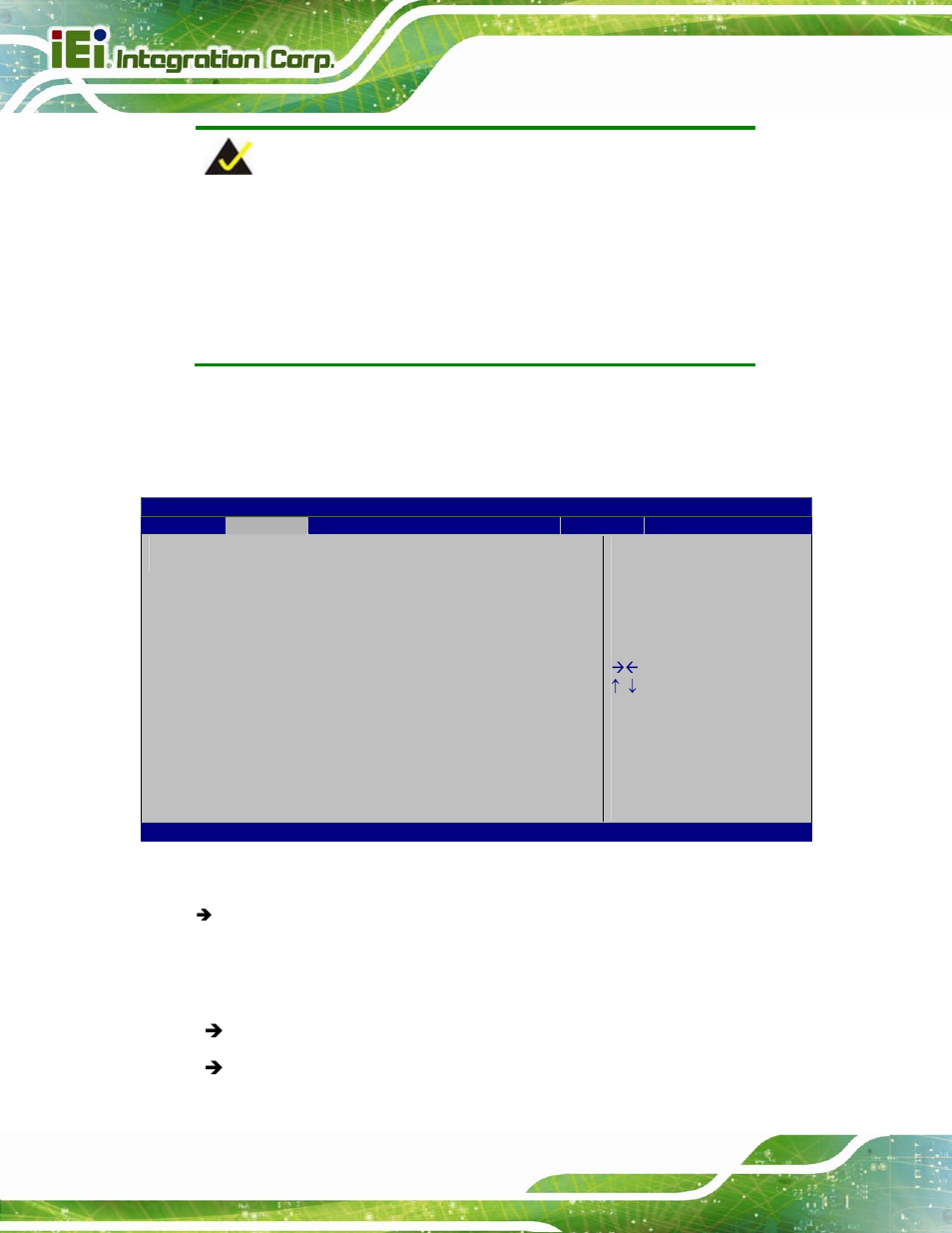 6 intel(r) rapid start technology, Bios menu 8: intel(r) rapid start technology | IEI Integration KINO-DQM871 User Manual | Page 106 / 213