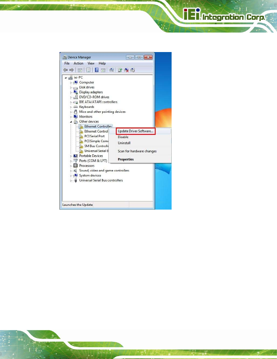 Figure 6-15: device manager list | IEI Integration KINO-DQM871 User Manual | Page 147 / 213