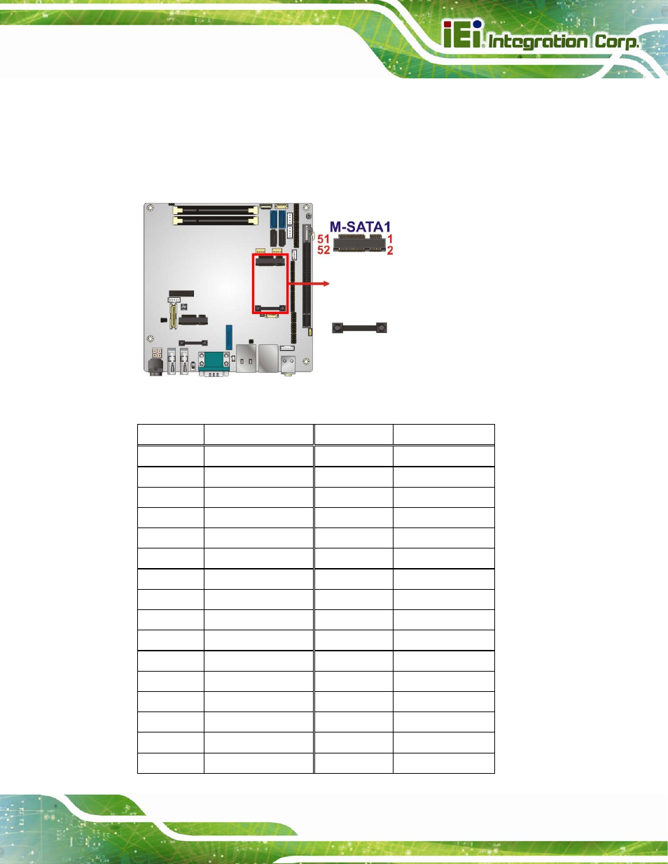Figure 3-14: pcie mini card slot location | IEI Integration KINO-DQM871 User Manual | Page 47 / 213