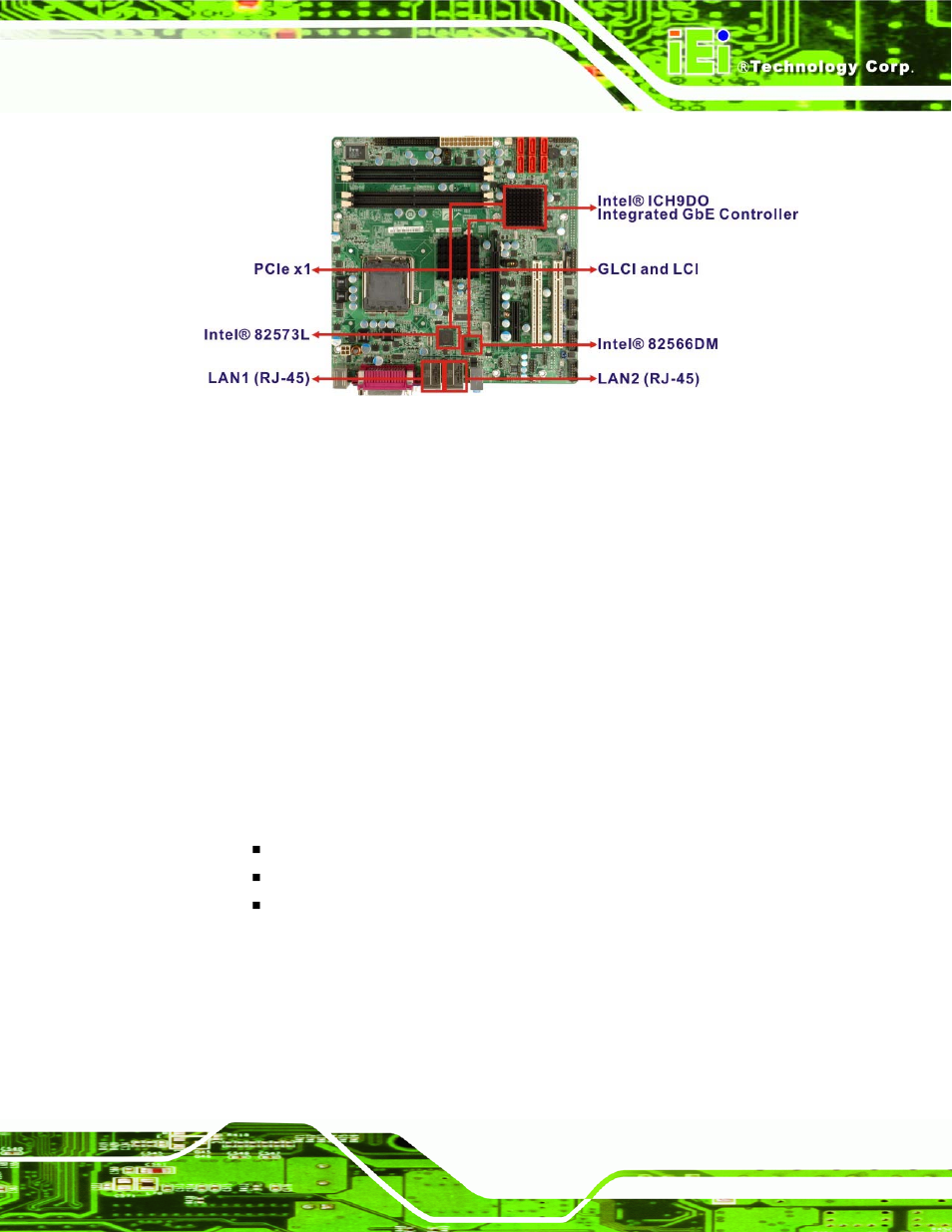 Figure 2-18: lan connections | IEI Integration IMB-Q354 v1.00 User Manual | Page 59 / 286