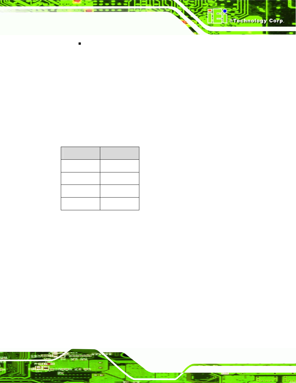3 power consumption, Table 2-3: power consumption | IEI Integration IMB-Q354 v1.00 User Manual | Page 61 / 286